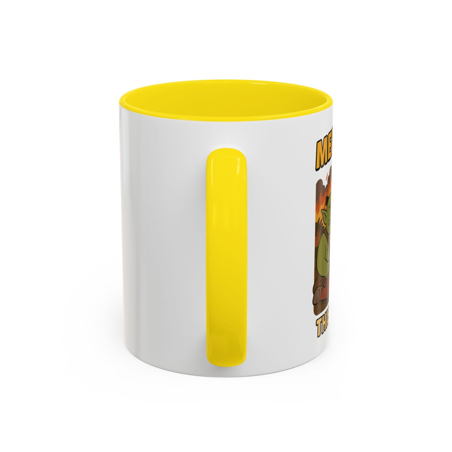 MediOgre – This Is Fine Coffee Mug - 11oz - Perfect for Coffee, Fantasy and Pun Enthusiasts!