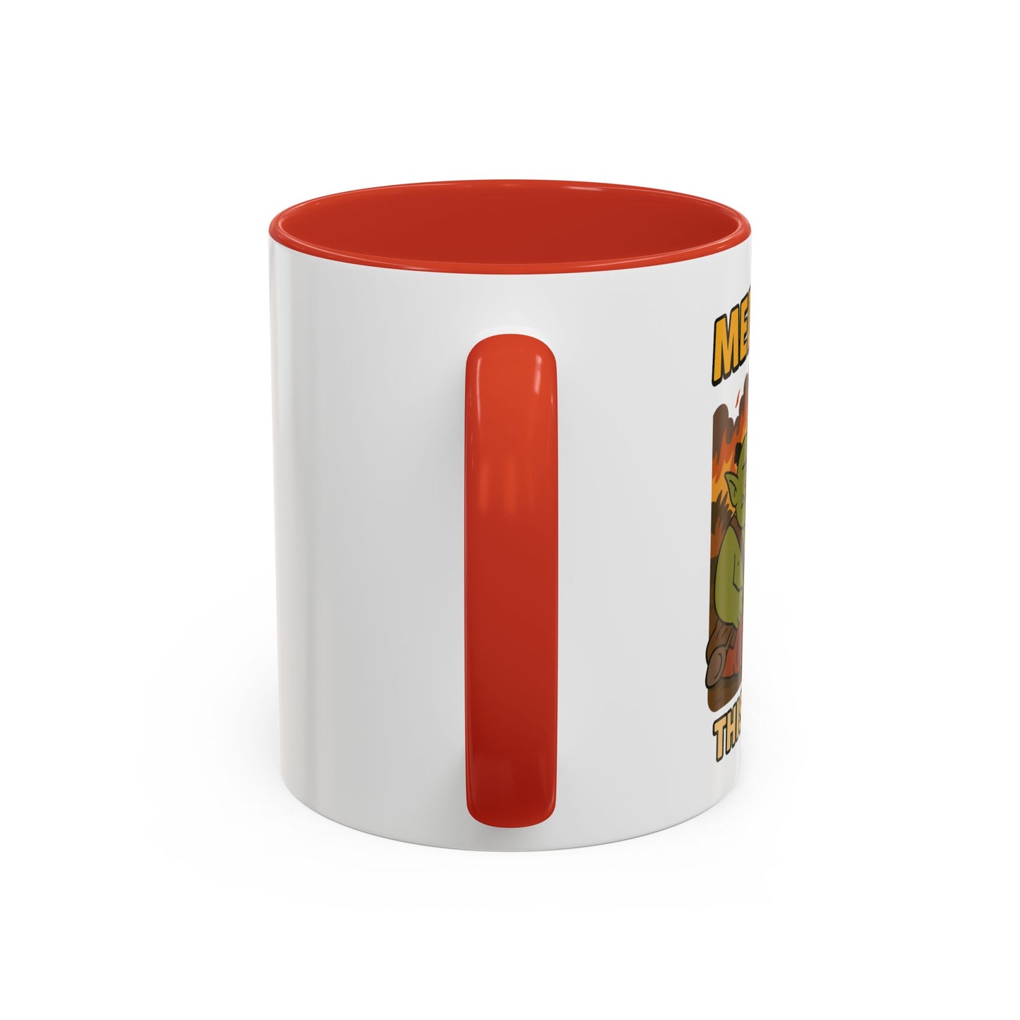 MediOgre – This Is Fine Coffee Mug - 11oz - Perfect for Coffee, Fantasy and Pun Enthusiasts!