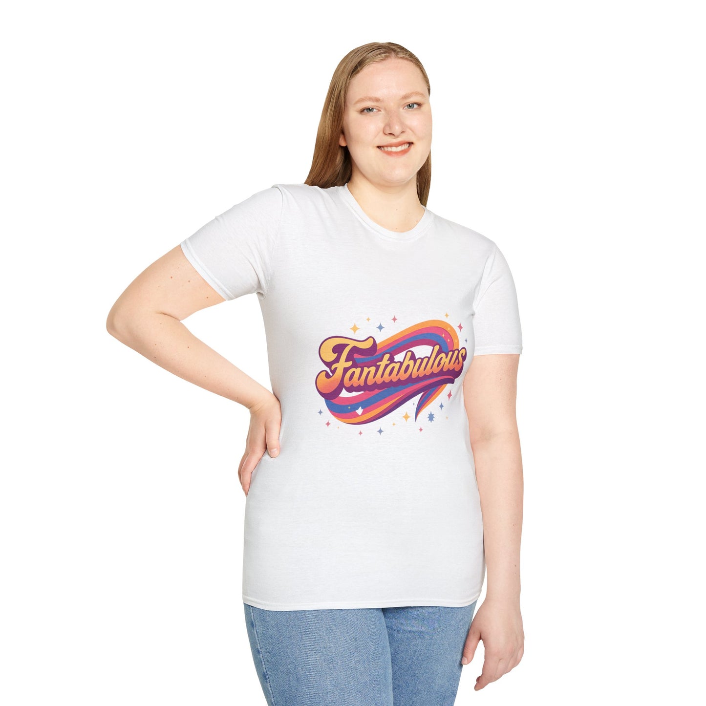 Fantabulous Unisex Softstyle T-Shirt - Vibrant and Fun Graphic Tee for Celebrations