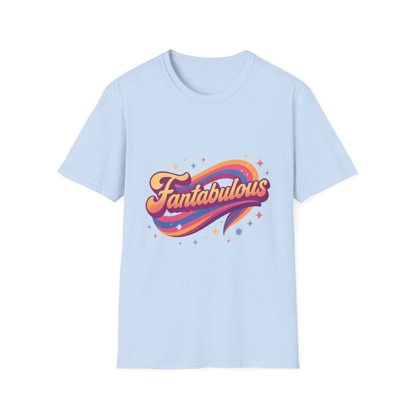 Fantabulous Unisex Softstyle T-Shirt - Vibrant and Fun Graphic Tee for Celebrations