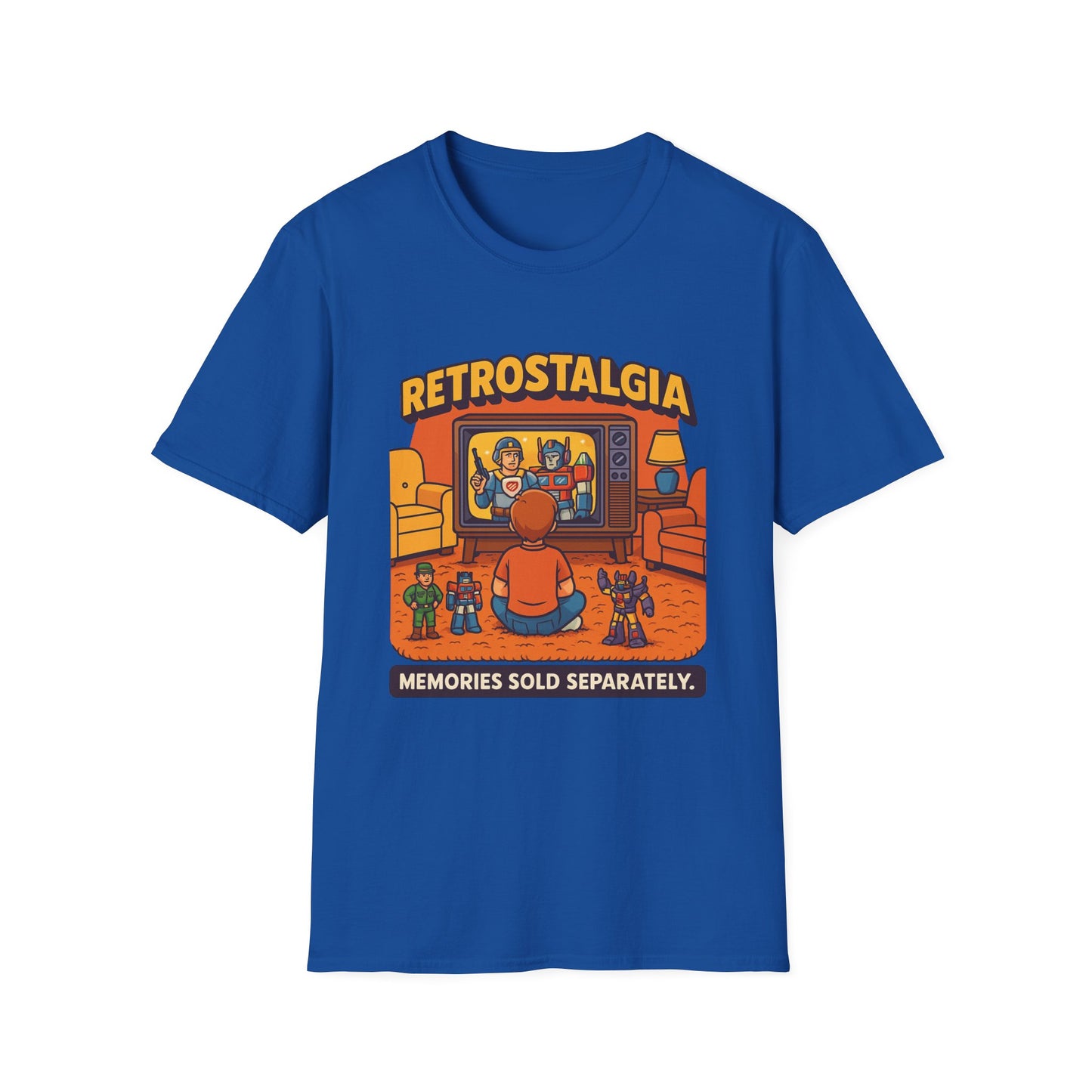Retro T-Shirt - "Retrostalgia: Memories Sold Separately" - Nostalgic Unisex Style