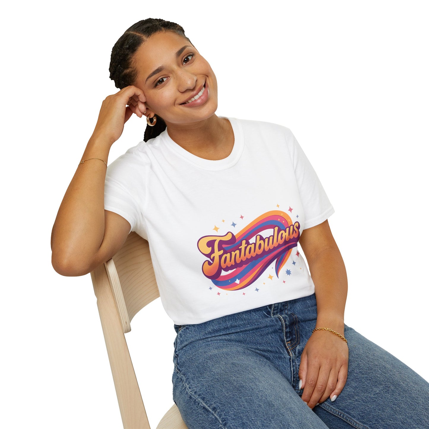 Fantabulous Unisex Softstyle T-Shirt - Vibrant and Fun Graphic Tee for Celebrations