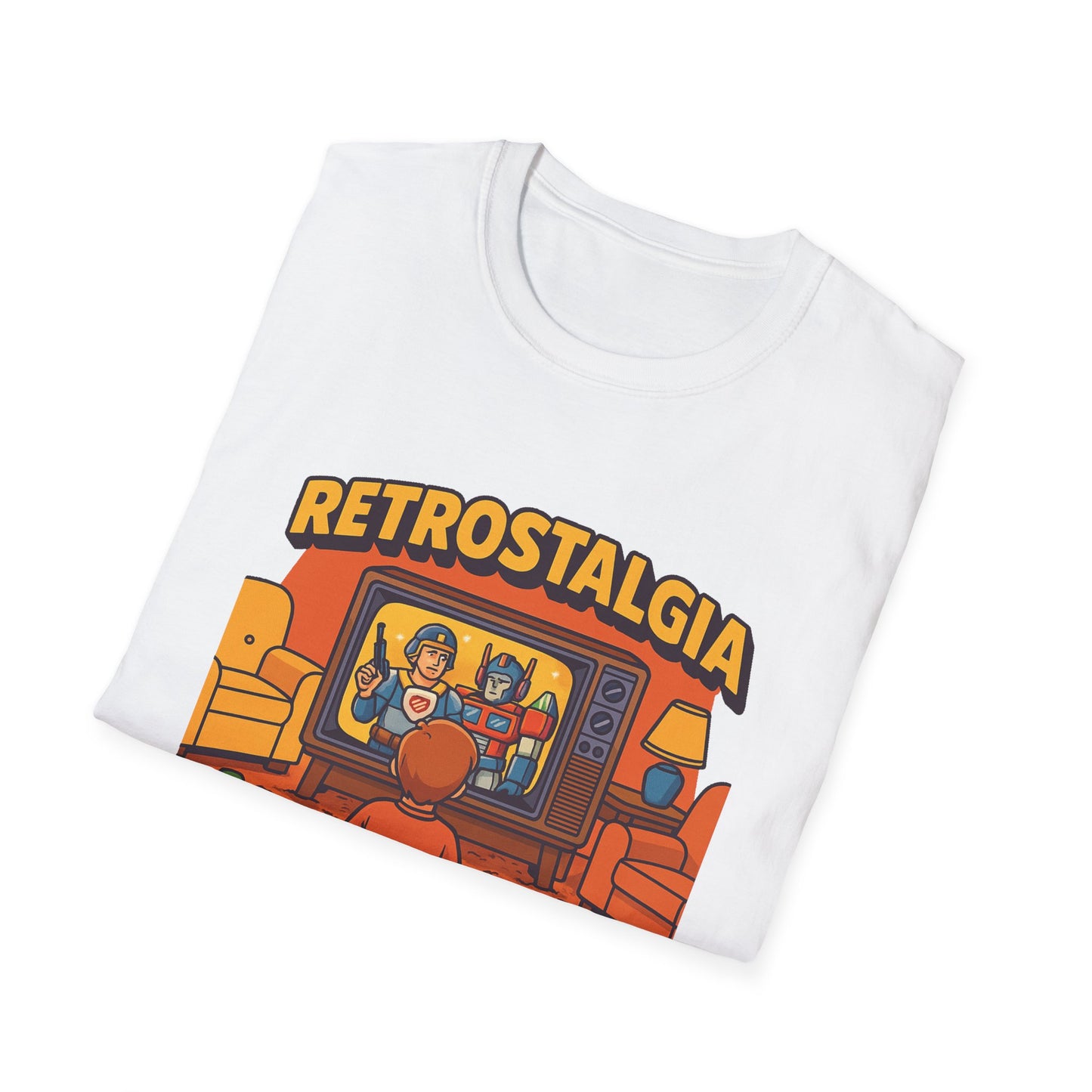 Retro T-Shirt - "Retrostalgia: Memories Sold Separately" - Nostalgic Unisex Style