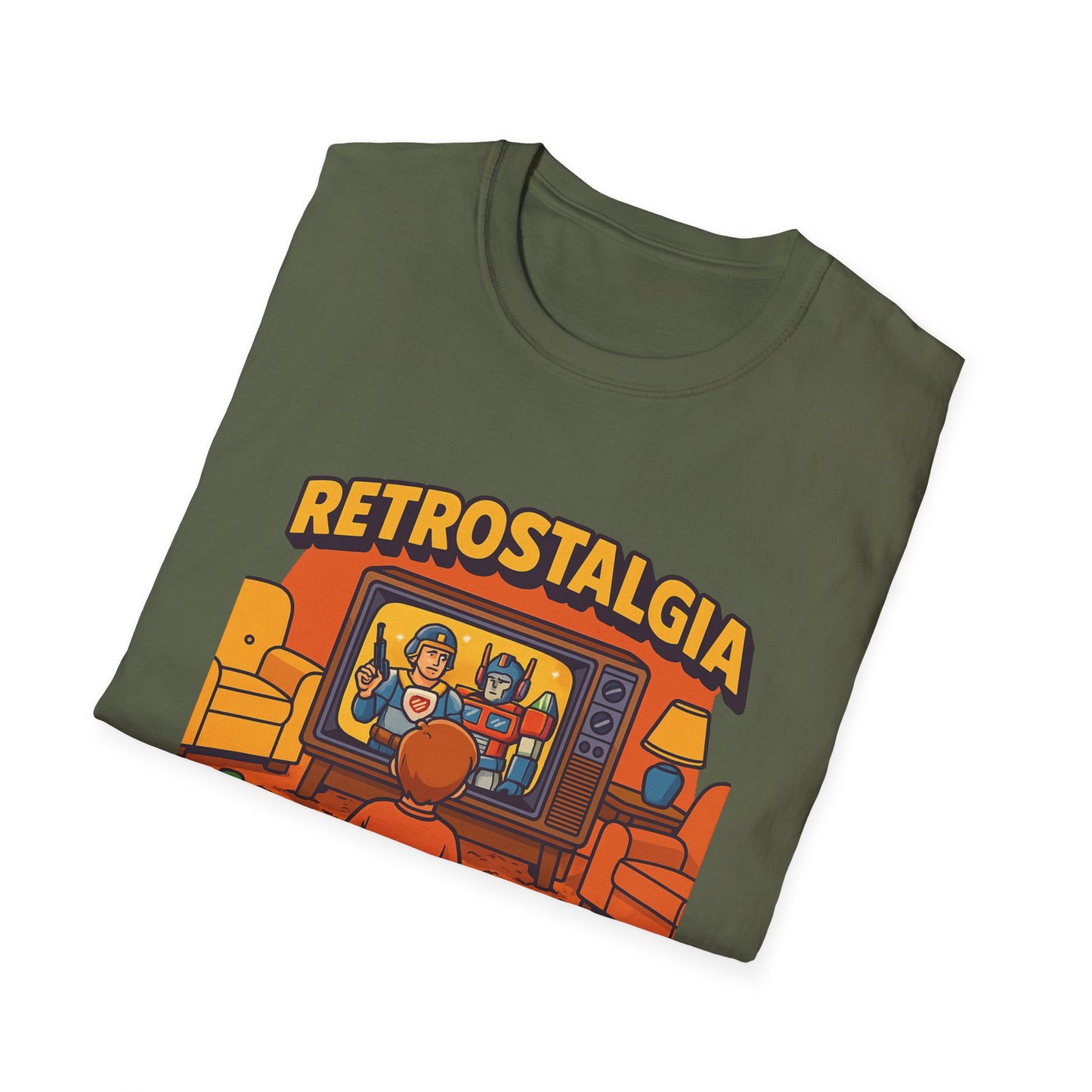 Retro T-Shirt - "Retrostalgia: Memories Sold Separately" - Nostalgic Unisex Style